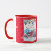 Mug Bonne Personnaliser Snowman (Gauche)