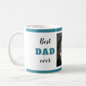 Mug Bonne première Fête des pères meilleure photo de p (Gauche)