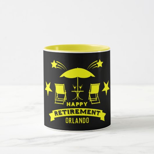 Mug Bonne retraite professionnelle (Centre)