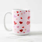 Mug Bonne Saint-Galentin Fille amis Saint-Valentin (Gauche)