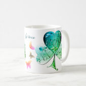 Mug "Bonne Saint Patrick" Shamrock (Devant droit)