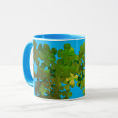 Mug Bonne Saint Patrick, shamrock irlandais (Devant gauche)