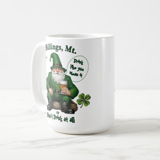 Mug Bonne Saint Patrick's Day (Devant gauche)