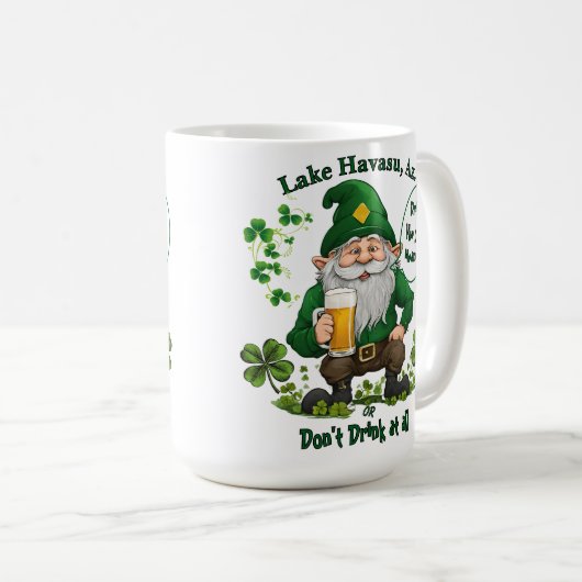 Mug Bonne Saint Patrick's Day (Devant droit)