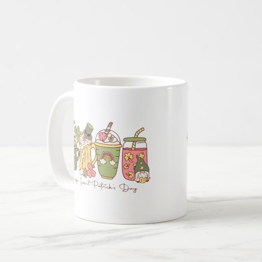 Mug Bonne Saint Patrick's Day (Devant gauche)