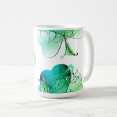 Mug "Bonne Saint Patrick's Day" Shamrock (Devant droit)