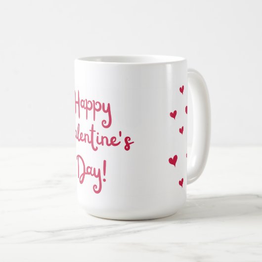 Mug Bonne Saint Valentin (Devant droit)