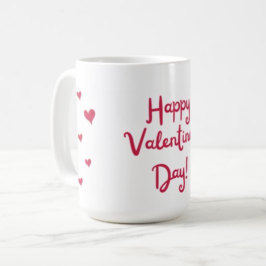 Mug Bonne Saint Valentin (Devant gauche)
