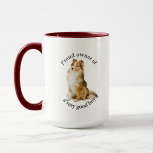 Mug Bonne Sheltie Garçon