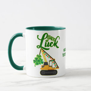 Mug Bonne St Patrick Craine Charges De Shamrock De Cha