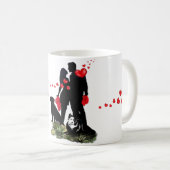 Mug Bonne Valentine (Devant droit)