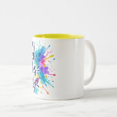 Mug Bonne Vibration Seulement (Devant droit)