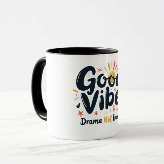 Mug bonne vidéo dramatique Pas invité (Devant gauche)