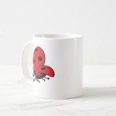 Mug Bonne Wings Ladybug (Devant gauche)