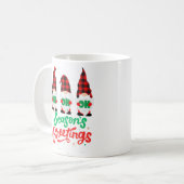 Mug Bonnes Fêtes avec Gnomes Festives (Devant gauche)