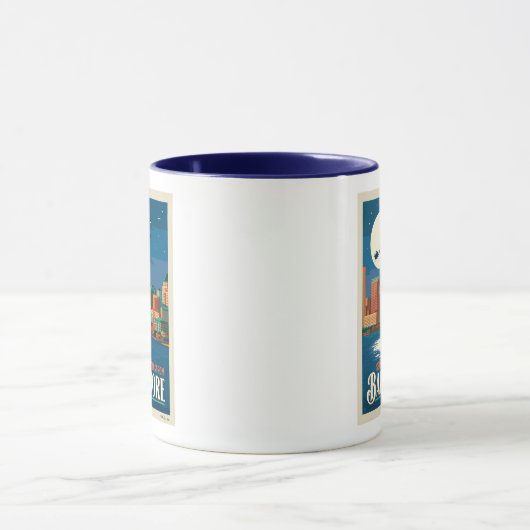 Mug Bonnes Fêtes de Baltimore (Centre)