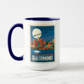 Mug Bonnes Fêtes de Baltimore (Gauche)