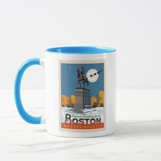 Mug Bonnes Fêtes De Boston Common ! (Gauche)
