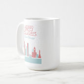 Mug Bonnes fêtes de Chicago (Devant gauche)