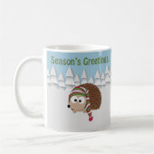 Mug Bonnes Fêtes Hérisson (Gauche)