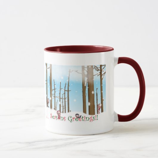 Mug Bonnes fêtes/Joyeuses Fêtes ! (Droite)
