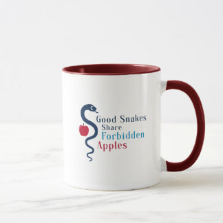 Mug Bonnes Serpents Partagent des Pommes Interdites