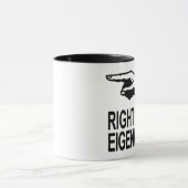 Mug Bonnes valeurs propres plates (Centre)