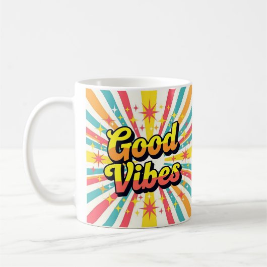 Mug "Bonnes vibes !" (Gauche)