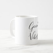 Mug Bonnes vibrations (Devant gauche)