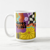 Mug Bonnes Vibrations - Jours Rétro (Gauche)