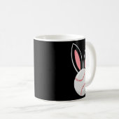 Mug Bonnet de baseball de Pâques Oreilles Amusants de (Devant droit)