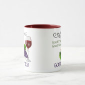 Mug Bons amis, bon vin (Centre)