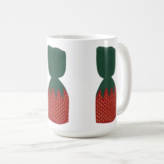Mug Bons Bons Fraises (Devant droit)