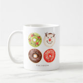 Mug Bons de Noël Festifs Personnalisés (Gauche)