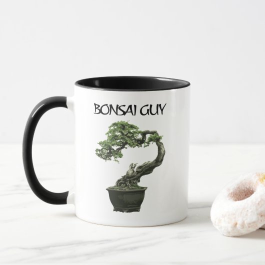 Mug Bonsai guy drôle de citation pour amateurs de bons (Avec donut)