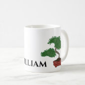 Mug Bonsai japonais personnalisé (Devant droit)