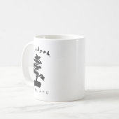 Mug Bonsai Tree Karate Design - instructeurs Uechi Ryu (Devant gauche)