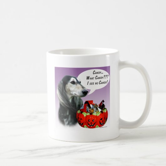 Mug Bonus d'Halloween Saluki (Droite)