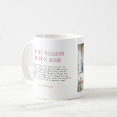 Mug "Bonus Maman" Step Maman | Trois photos (Devant gauche)