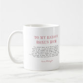 Mug "Bonus Maman" Step Maman | Trois photos (Gauche)