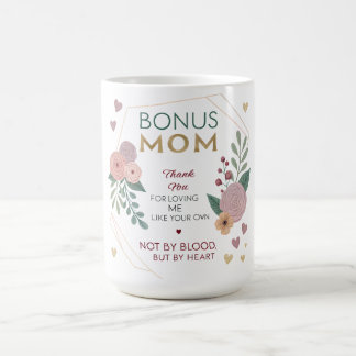 Mug Bonus Mom - StepMom Appréciation Cadeau