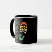 Mug Bonus Papa Fête des pères Cadeau De Stepdad Pour (Devant gauche)