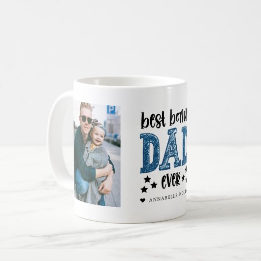 Mug "Bonus Papa" Photo de Step Dad (Devant gauche)