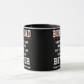 Mug Bonus Papa pour Step Père à Anniversaire Père (Centre)