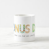 Mug Bonus Papa / StepDad Merci Pour tout ce que tu fai (Centre)