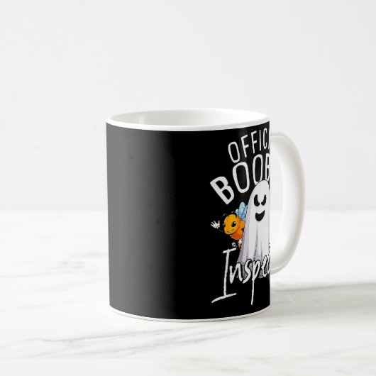 Mug Boo-bee Inspector Lazy Diy Halloween Costume Funny (Devant droit)