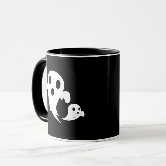 Mug Boo blanc (Devant gauche)