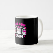Mug Boo Boo Crew Nurse Halloween Costume Ghost Breast  (Devant droit)