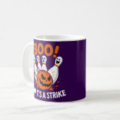 Mug Boo C'est un Strike Drôle de Bowling Halloween (Devant gauche)