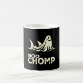 Mug Boo chomp – requin fantôme drôle halloween rétro (Centre)